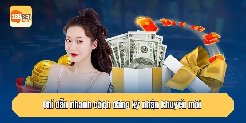 Chỉ dẫn nhanh cách đăng ký nhận khuyến mãi