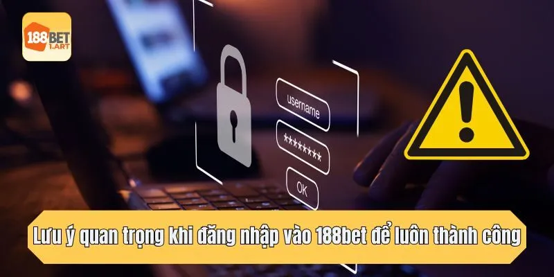 Lưu ý quan trọng khi đăng nhập vào 188bet để luôn thành công